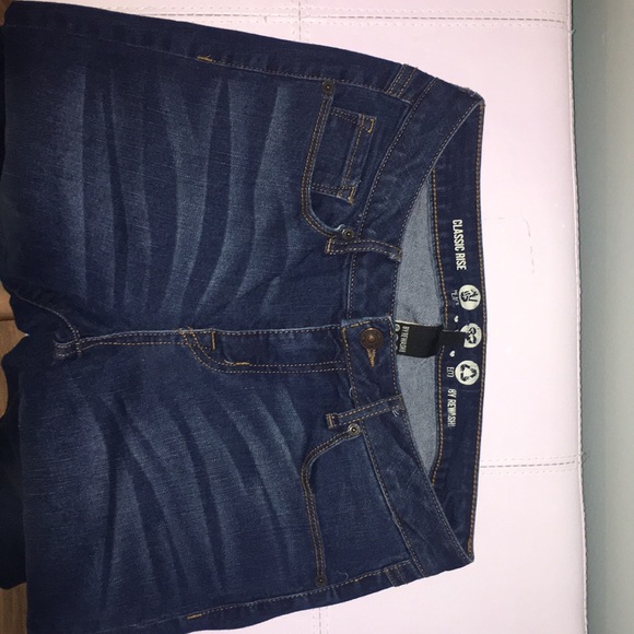 Dark Blue Skinny Jeans Classic Rise - Picture 2 of 7